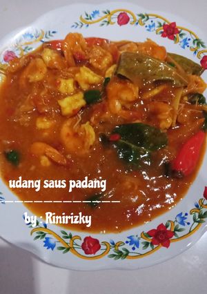 Foto resep Udang Saus Padang
