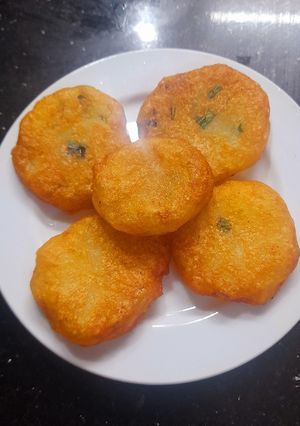 Hình của món Bánh khoai tây chiên mặn.