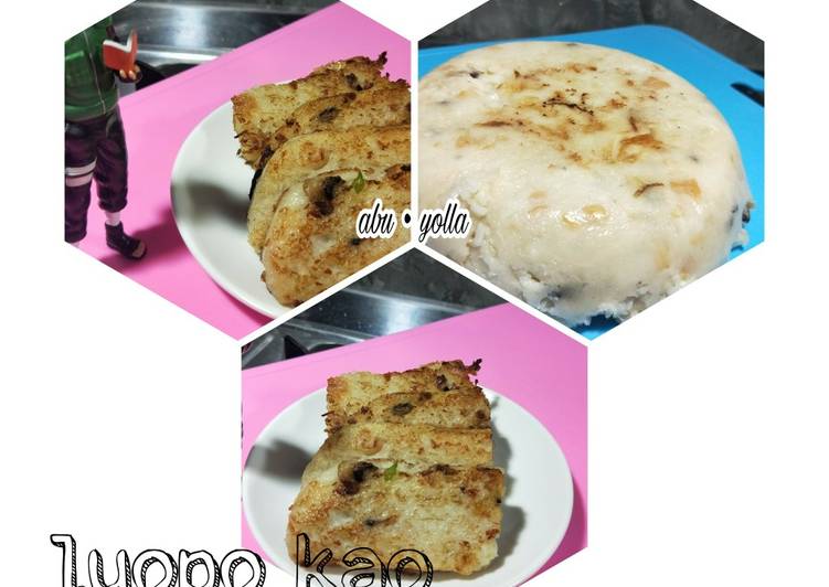 Resep Luopo kao (kue lobak taiwan) 🍴, Bisa Manjain Lidah