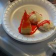 Flan leche condensada y helado