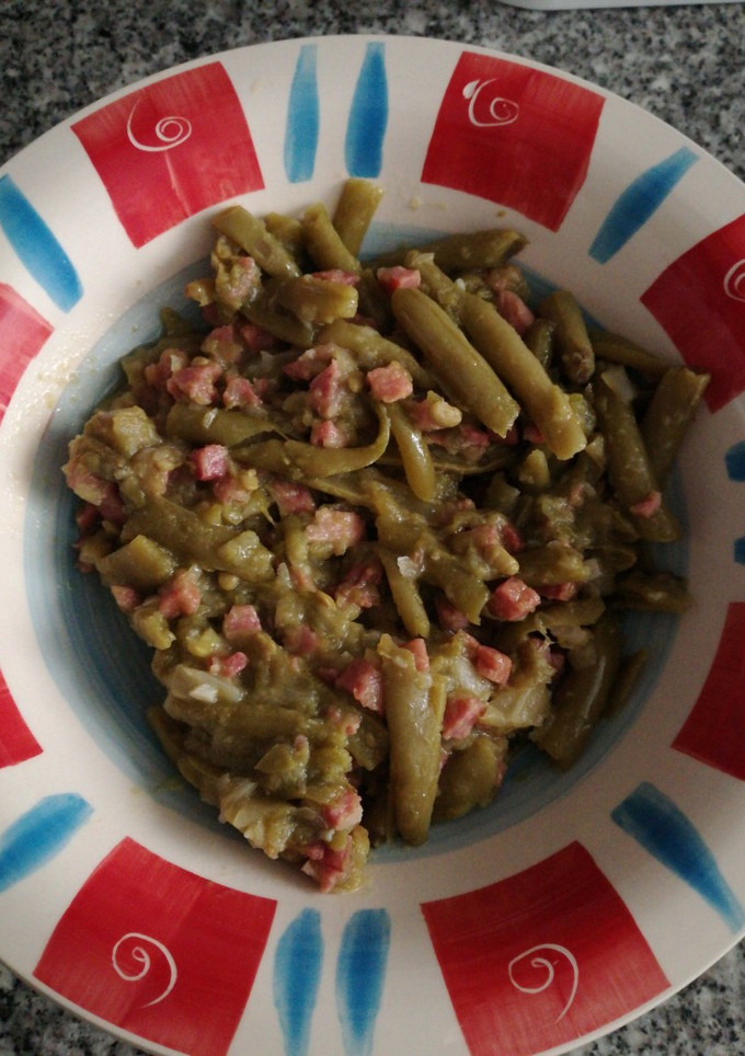 Una foto de Judías verdes con jamón, i-companion