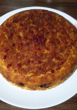 عکسی از دستور ته چین مرغ مائده پز 🍛