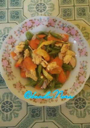 Foto resep Tumis Wortel Buncis