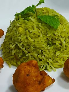Pudina rice (Puthina rice recipe in tamil) செய்முறை முக்கிய புகைப்படம்
