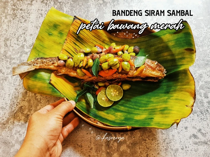 Recipe Bandeng Siram Sambal Petai Bawang Merah the  Makes Drooling Delicious