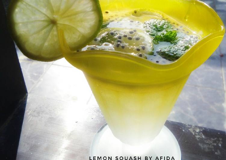 Rahasia Membuat Lemon Squash Yang Renyah
