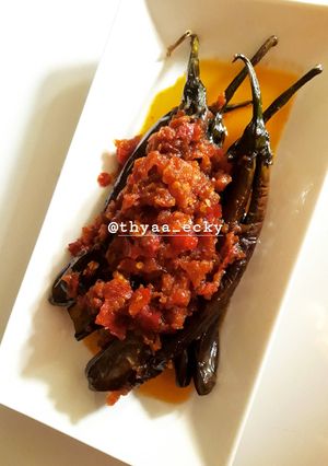 Foto resep Terong balado utuh❤