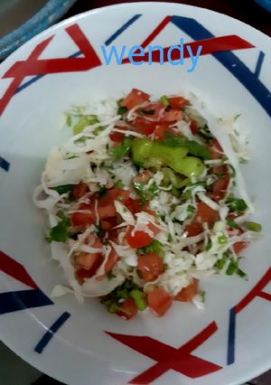 Una foto de Ensalada picosa