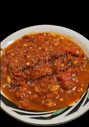 Foto resep Sambel tempong / sambal tempong khas banyuwangi