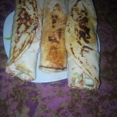 A picture of Shawarma.