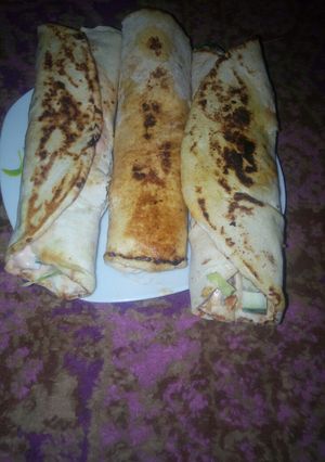 A picture of Shawarma.