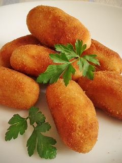 Una foto de Croquetas de salmón