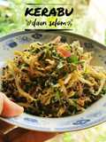 Kerabu daun selom