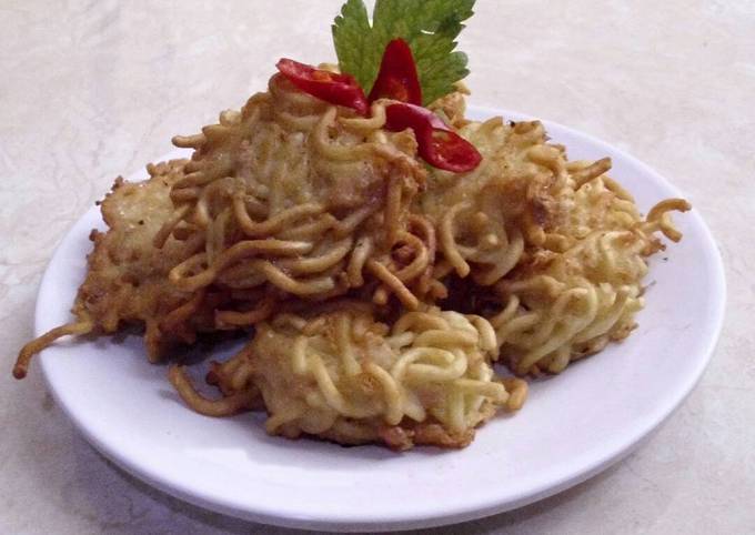 Resep Adonan Mie Ayam - Mie Goreng Ayam Katsu | Resep dari Dapur KOBE