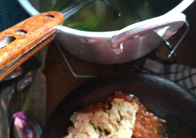 Resep Sayur asem kandis sambal tempe godhog Anti Gagal