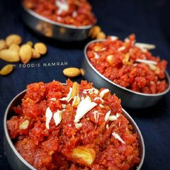 A picture of Gajar halwa.