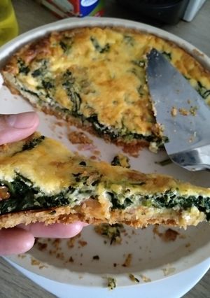 Foto resep Quiche epinard aux saumon