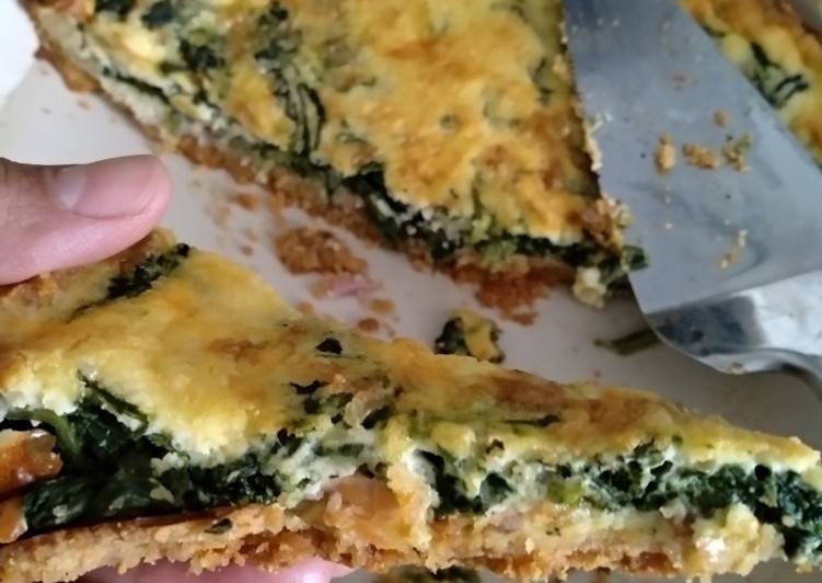 Cara Gampang Menyiapkan Quiche epinard aux saumon Anti Gagal