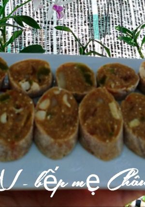 Hình của món Bánh lăn (bánh da).