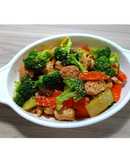 Ức gà xào bông cải kiểu Nhật