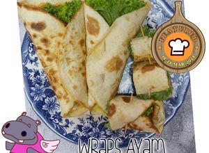 Gambar Wraps Ayam 10-Minute Meal