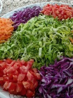 عکسی از دستور سالاد