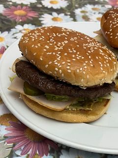 صورة لوصفة برجر زي بتاع ماكدونالدز👌