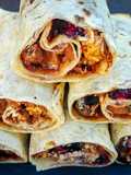 Blueberry Nutella Rollups