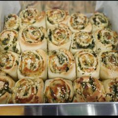 Cheese garlic rolls A picture of Cheese garlic rolls.