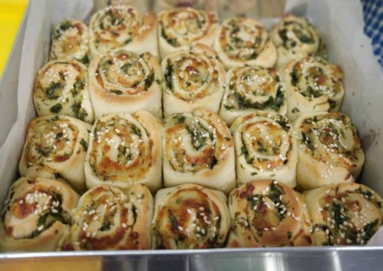 How to Vegan Yummy Cheese garlic rolls