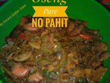 Oseng Pare No Pahit