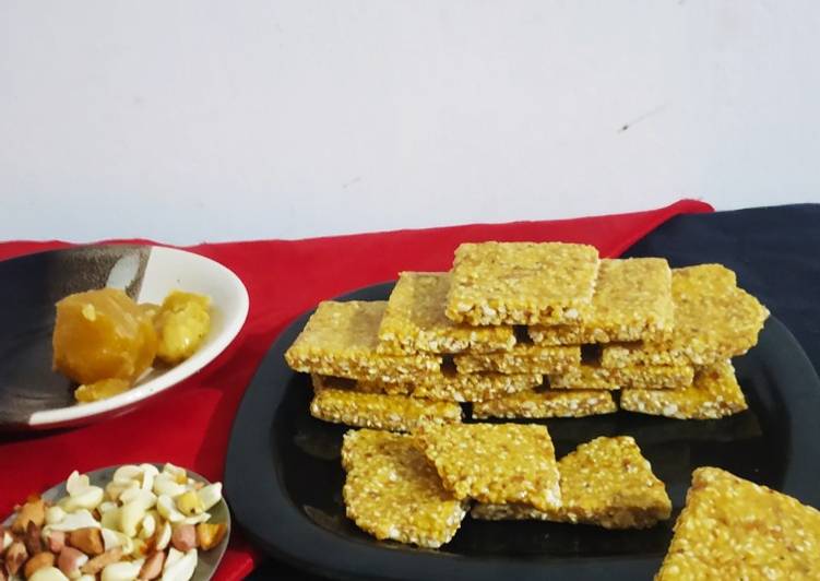 Easiest Way to Make Award-winning Peanut&#39;sTilGudChikki