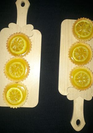 صورة لوصفة تارتولات بذوق الليمون ولا اروع منعشة ولذيذة 😍🍋🍋