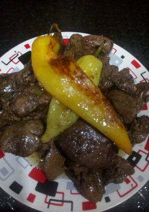 صورة لوصفة كبد الدجاج