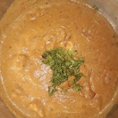 A picture of Paneer butter masala.