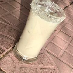 A picture of Tiger nut and coconut drink.