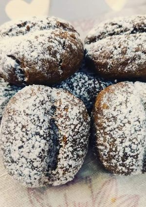 Foto di Biscottini al caffè e melassa