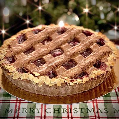 ?? Especial de Navidad: 3. LINZER TORTE (Austria) Receta de Fundación  Argentino-Holandesa de Solidaridad- Cookpad