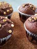 Muffin kefir e cacao