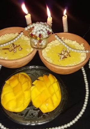 A picture of Mango Rabri.