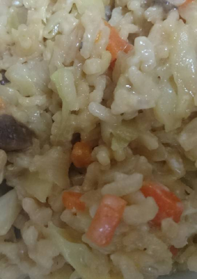 Una foto de Arroz salteado con verduras dieta