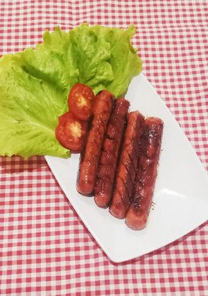 Foto resep Sosis Bakar Pedas Manis