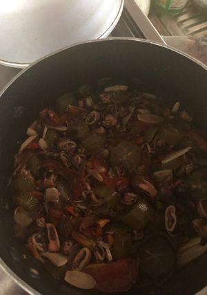 Foto resep Tumis cumi asin asam