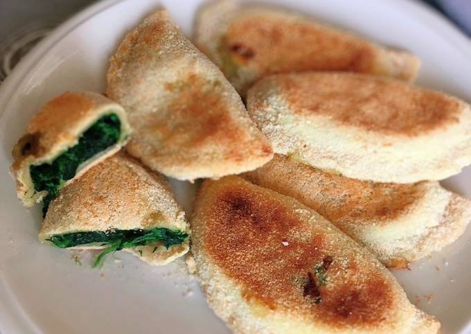 Come a Fai  Fatto in casa Sofficini veg agli spinaci e mozzarisella