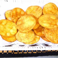 A picture of Homemade papri.