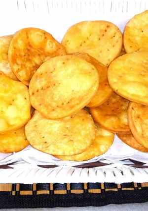 A picture of Homemade papri.