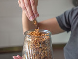 Granola de avellanas