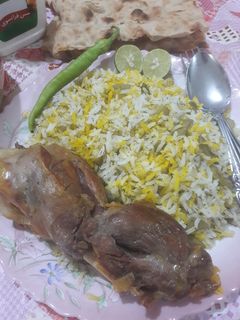 عکسی از دستور ماهیچه و شوید باقالی