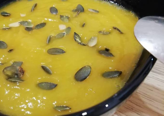 Soupe carottes/pâtisson /butternut