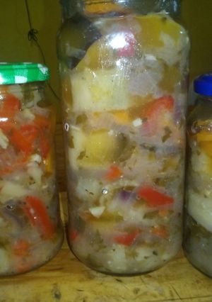 Una foto de Escabeche de berenjena 🍆
